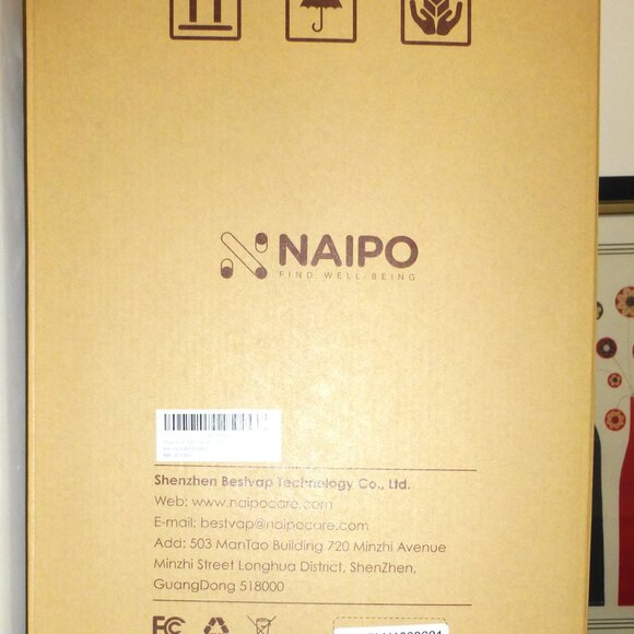 Naipo STEAM FOOT SPA Steam BATH Foot MASSAGER Sauna Tub 3 HEAT Levels Diabetes - Picture 3 of 3